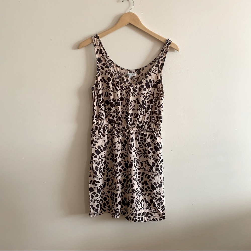 Madewell Broadway and Broome printed dress